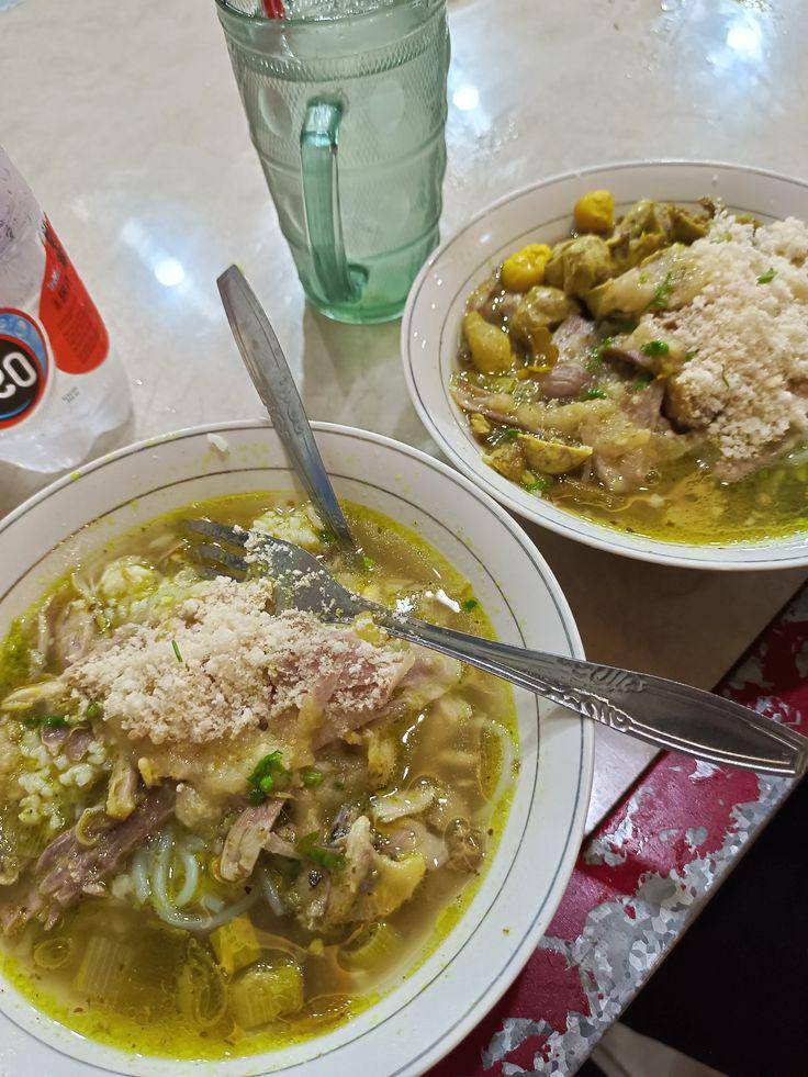 Ilustrasi Soto Ayam dan Rawon Maskumambang/id.pinterest.com