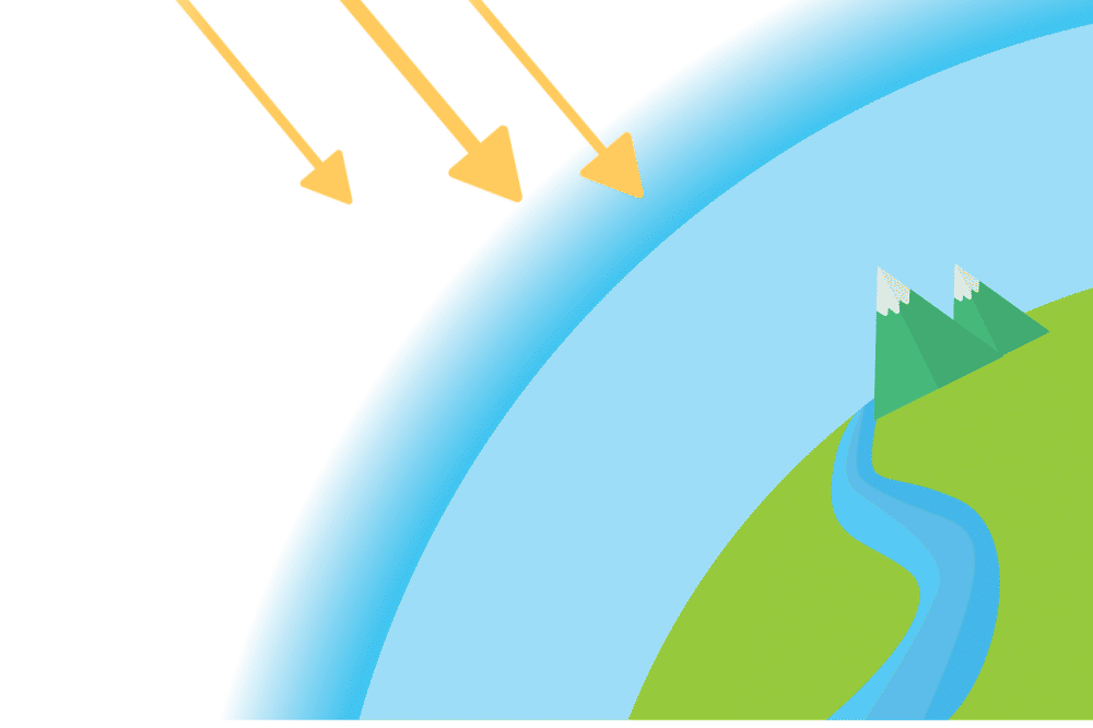ilustrasi ozon Bumi (pixabay.com/Won Shin)