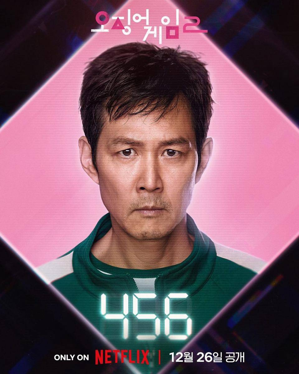 poster Lee Jung Jae untuk drama Squid Game 2 (instagram.com/netflixkr)