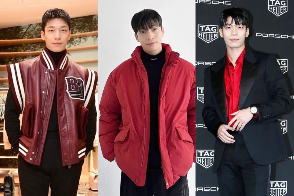 7 Referensi Outfit Nuansa Merah ala Wi Ha Joon, Modis Menyala Bro!