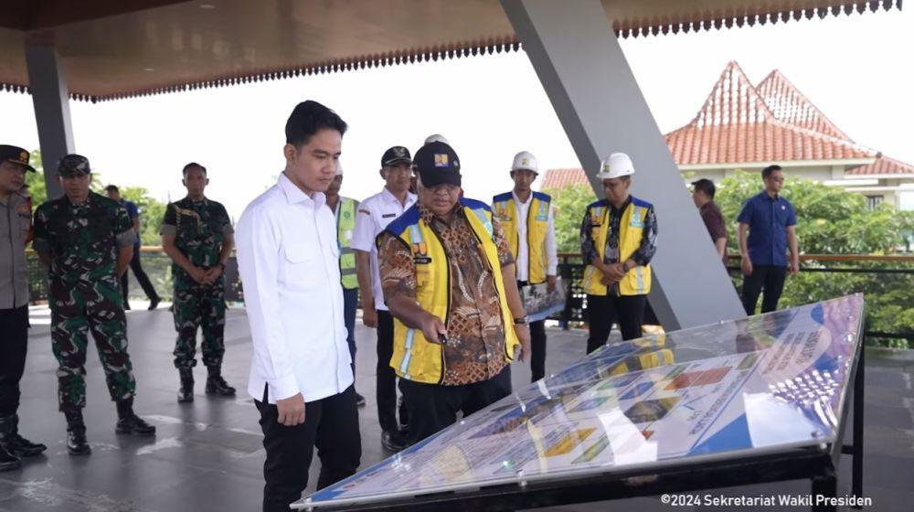 Wapres Gibran Tinjau Proyek Bendungan Jlantah di Karanganyar