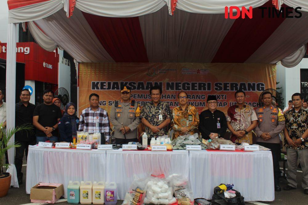 Narkotika Senilai Rp1 Miliar Lebih Dimusnahkan