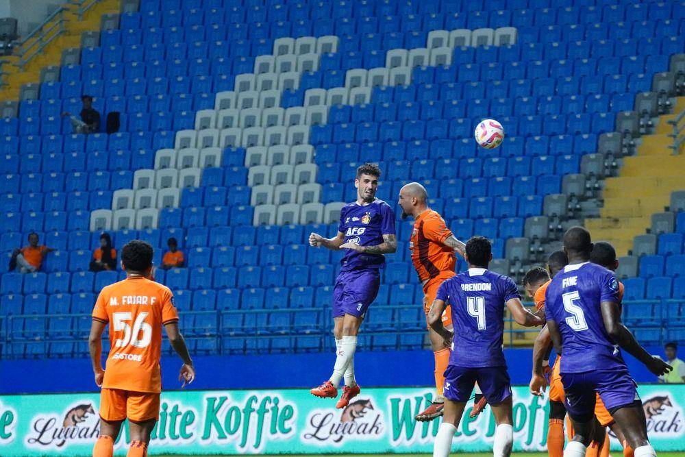 Pemain Persik Kediri saat melawan Borneo FC. IDN Times/ istimewa