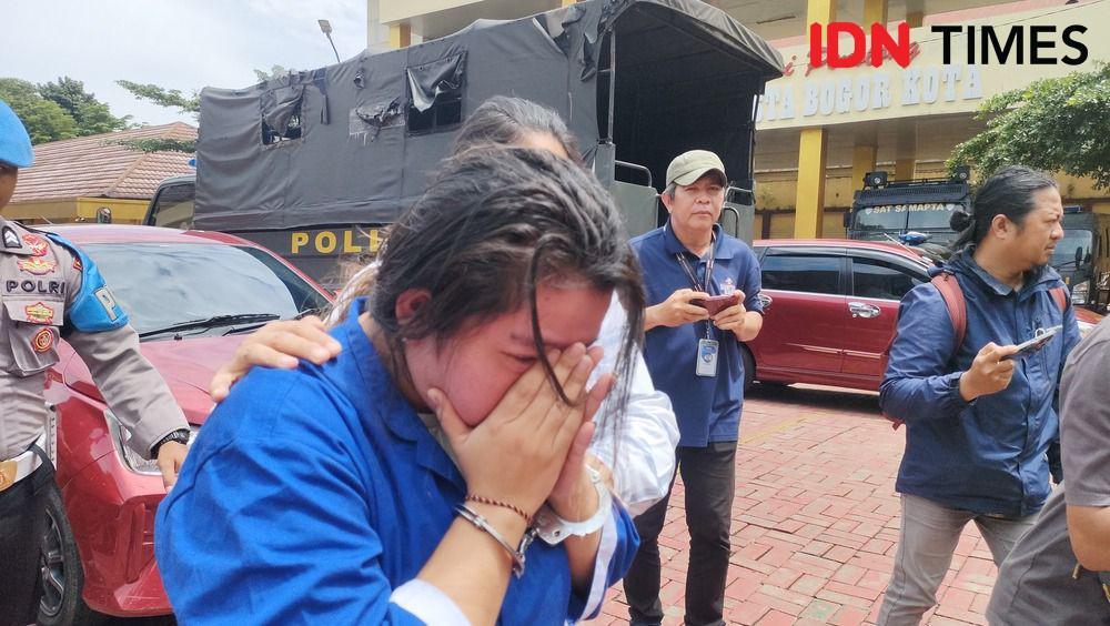 Tersangka Jaringan Perekrut TKW Ilegal Bogor Digiring ke Mapolresta