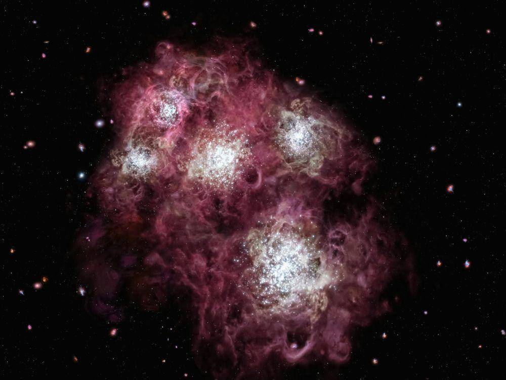 ilustrasi fenomena big bang (unsplash.com/NASA Hubble Space Telescope)