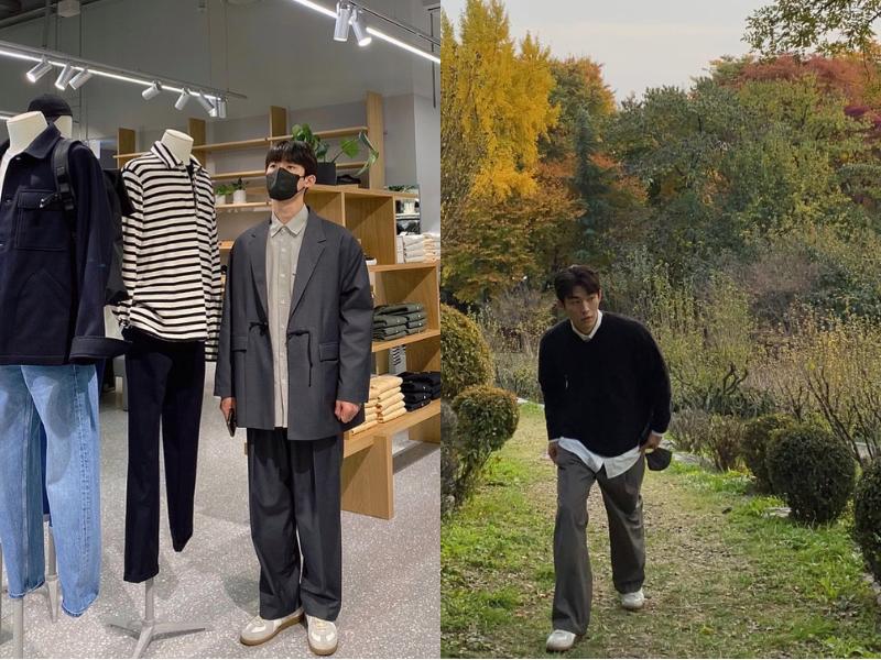 7 Inspirasi OOTD Nuansa Hitam ala Park Jeong Woo, Stunning!