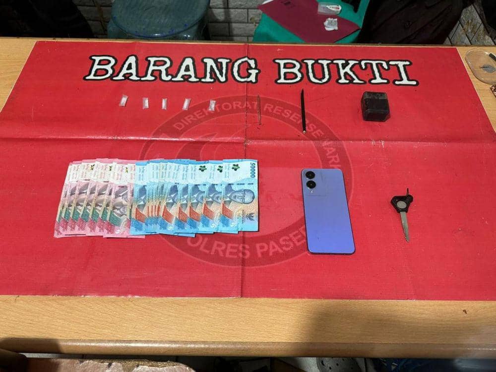 Kedapatan Simpan Sabu, Pria di Paser Malam Tahun Baruan di Penjara