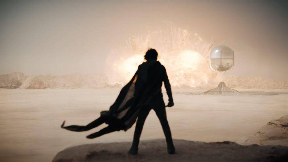 ledakan yang epik dalam sekuel Dune (dok. Warner Bros. Pictures/Dune: Part Two)
