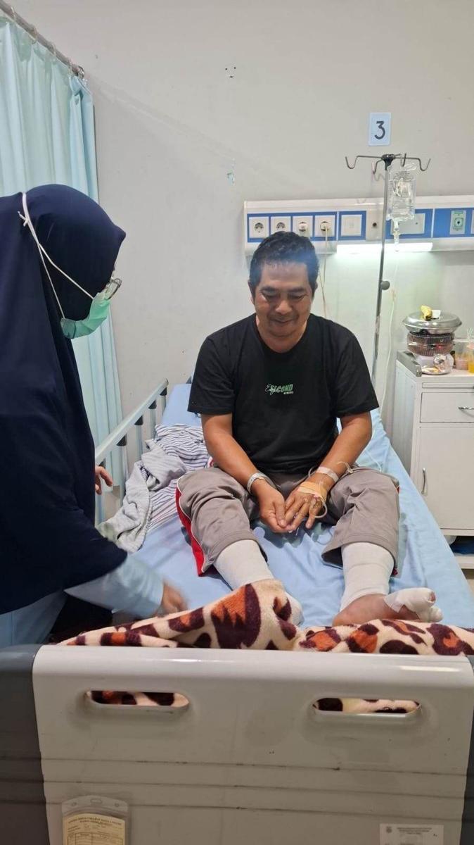 Cerita Menegangkan Korban Soda Api di KBB yang Masih Dirawat di RSUD