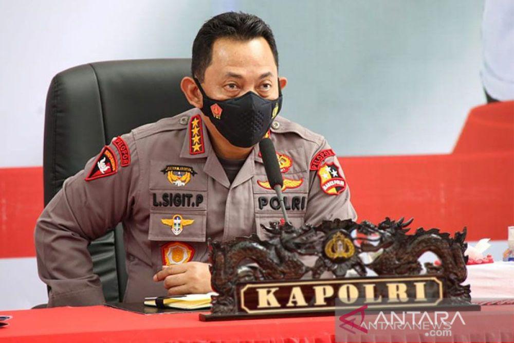 Kapolri Mutasi 734 Pati-Pamen, 5 Polwan Jabat Kapolres