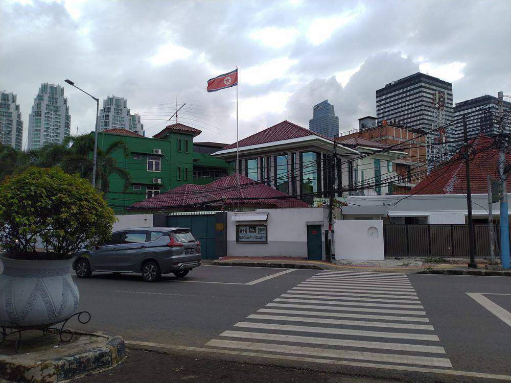 Kedutaan Besar Korea Utara di Jakarta. (commons.wikimedia.org/Langley16)