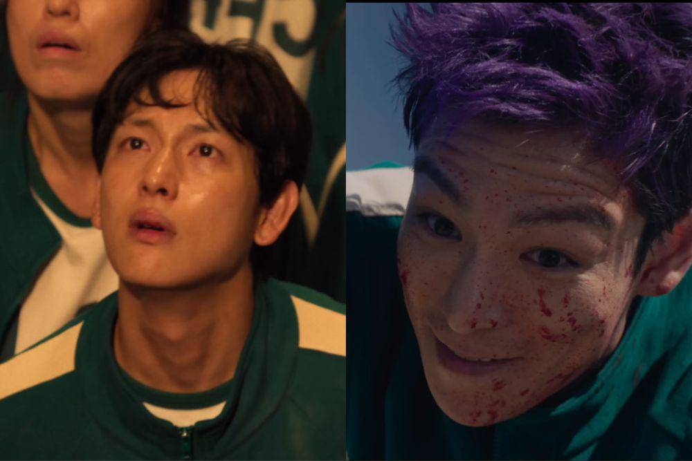 Tokoh Lee Myeong Gi (Im Si Wan) dan Thanos (T.O.P) di serial Squid Game 2. (youtube.com/Netflix)