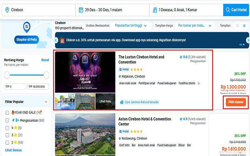 cara pesan hotel murah di Traveloka (dok. pribadi/Jubaedah Haryani)
