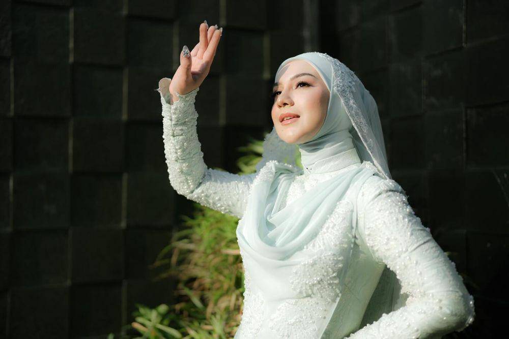hijab do pernikahan 2024 (instagram.com/_irishbella_)
