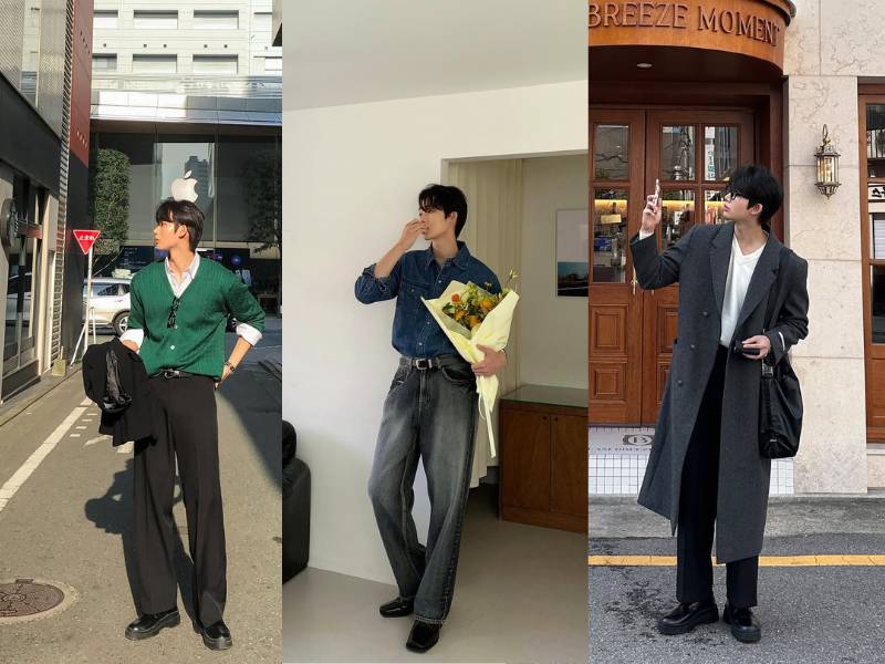 outfit fine dining romantis ala Kim Min Jun (instagram.com/185mg_)