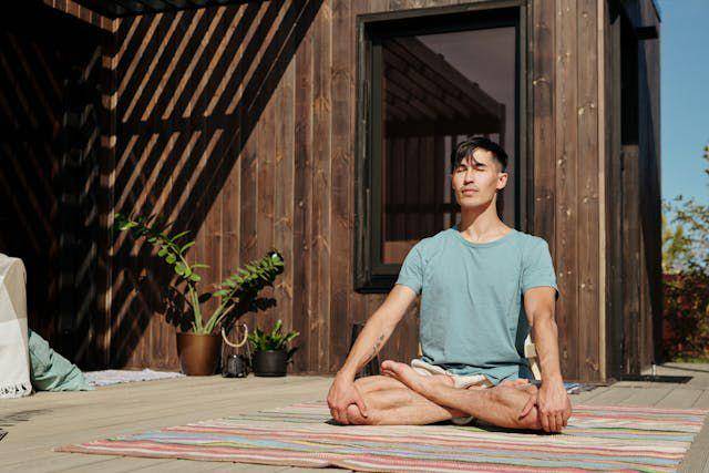 Ilustrasi teknik mindful breathing(Pexel.com/Werner Pfennig)