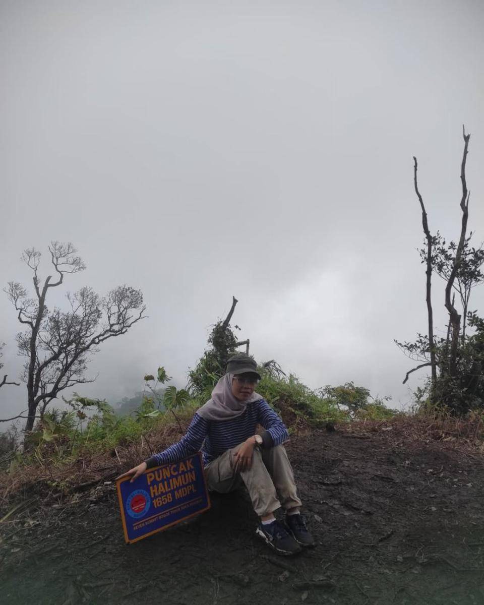 potret puncak Gunung Halimun (instagram.com/destidarma)