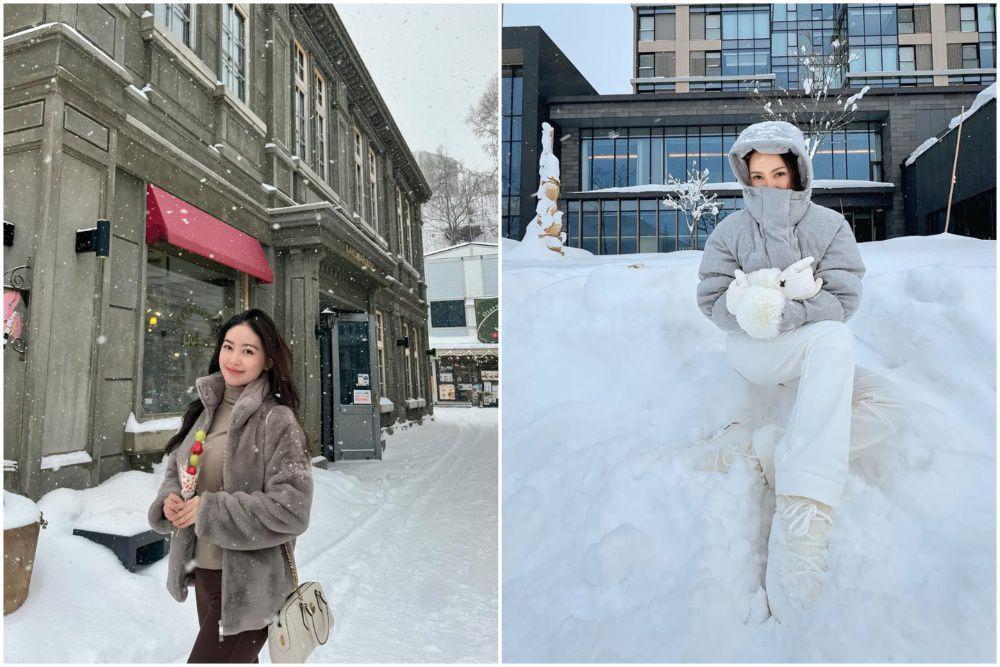 9 Artis Liburan Akhir Tahun ke Hokkaido, Ada Natasha Wilona