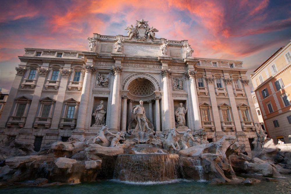 Air Mancur Trevi di Italia (pexels.com/Bruna Finelli)