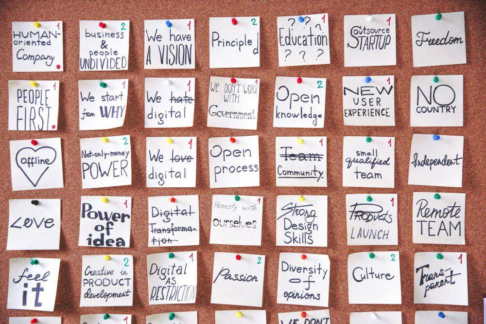 Ilustrasi vision board (pexels.com/Polina Zimmerman)