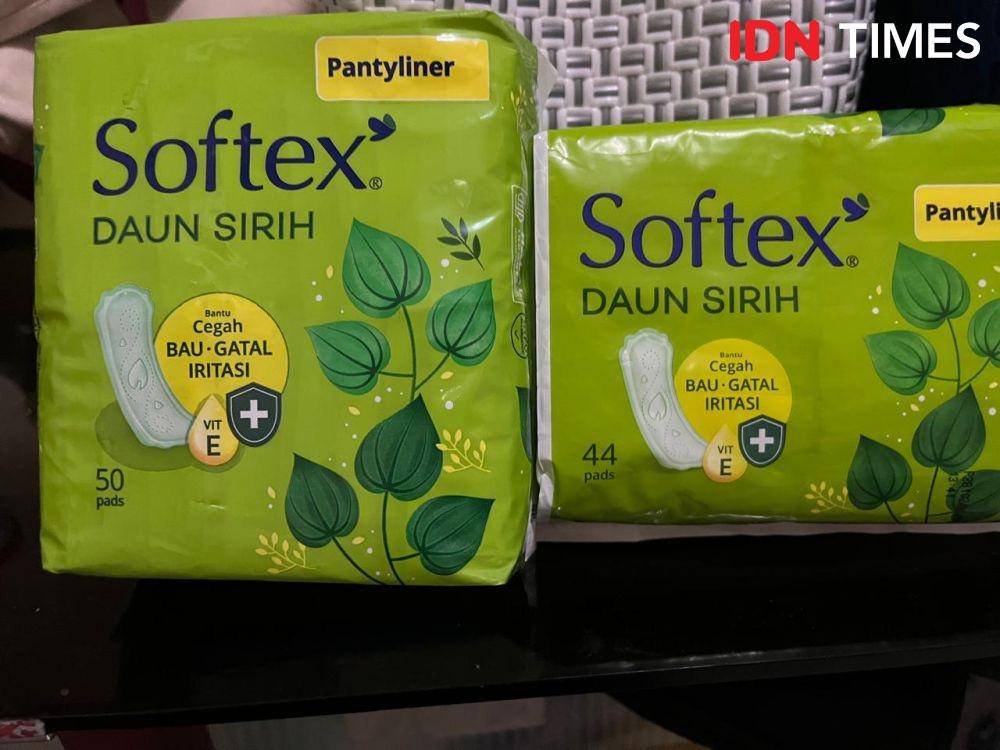 Harga pantyliners Softex Daun Sirih di Indomaret per Desember 2024