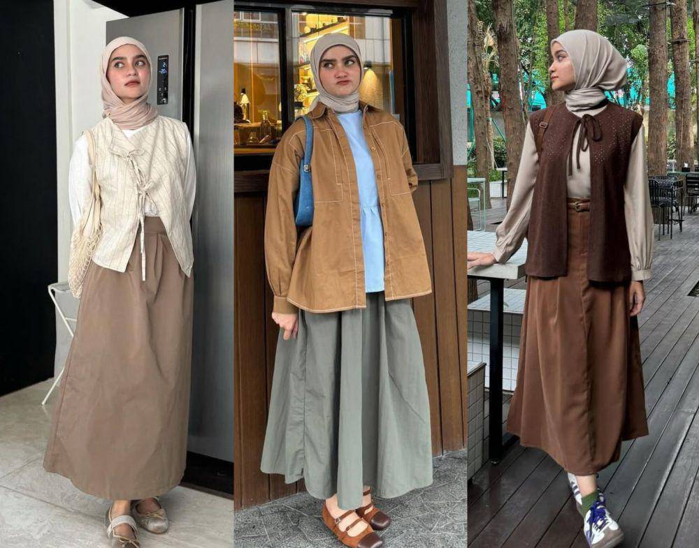 Inspirasi outfit ala Helwa Basheel (instagram.com/helwabasheel)