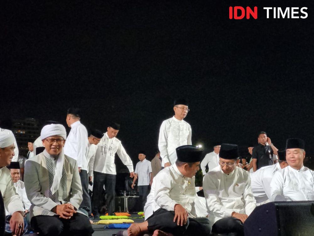 Menag hingga Aa Gym Hadiri Doa Bersama Akhir Tahun 2024 di Monas
