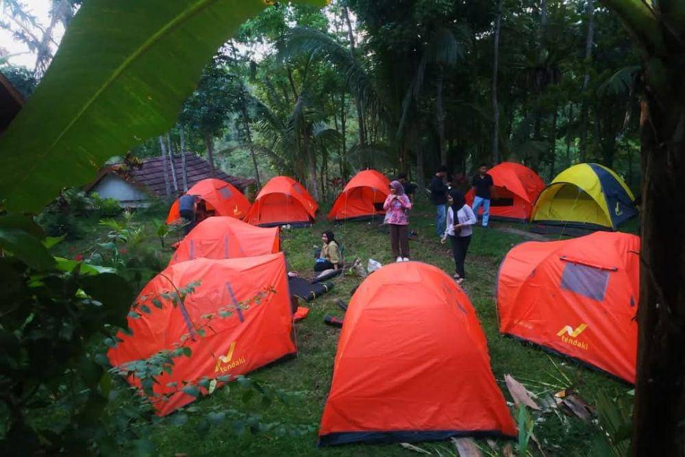 Wisata camping di desa Tete Batu (Facebook/Nature Fest Tete Batu)