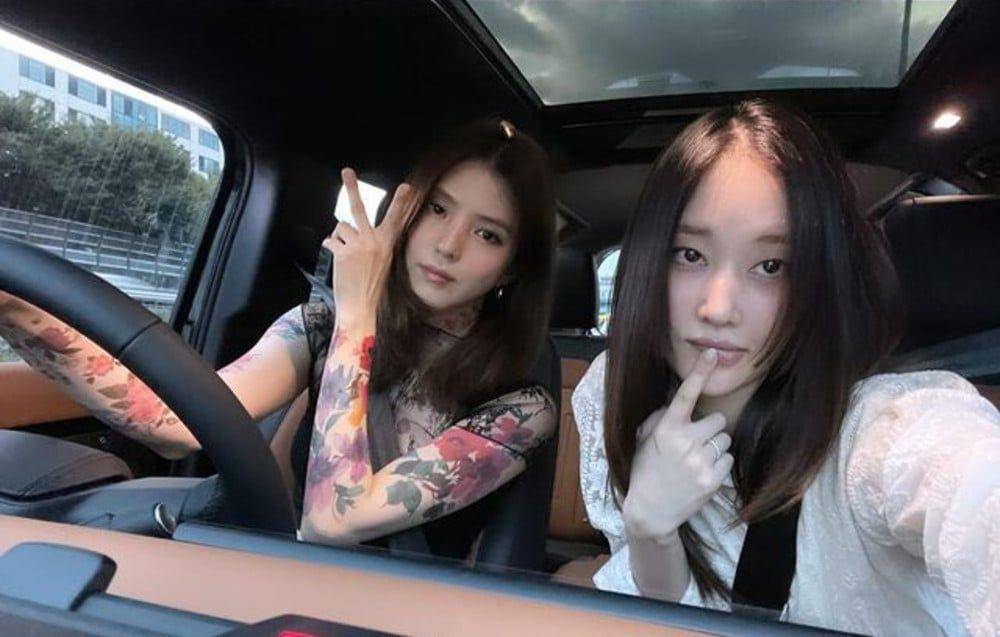 Han So Hee dan Jeon Jong Seo (instagram.com/wjswhdtj94)