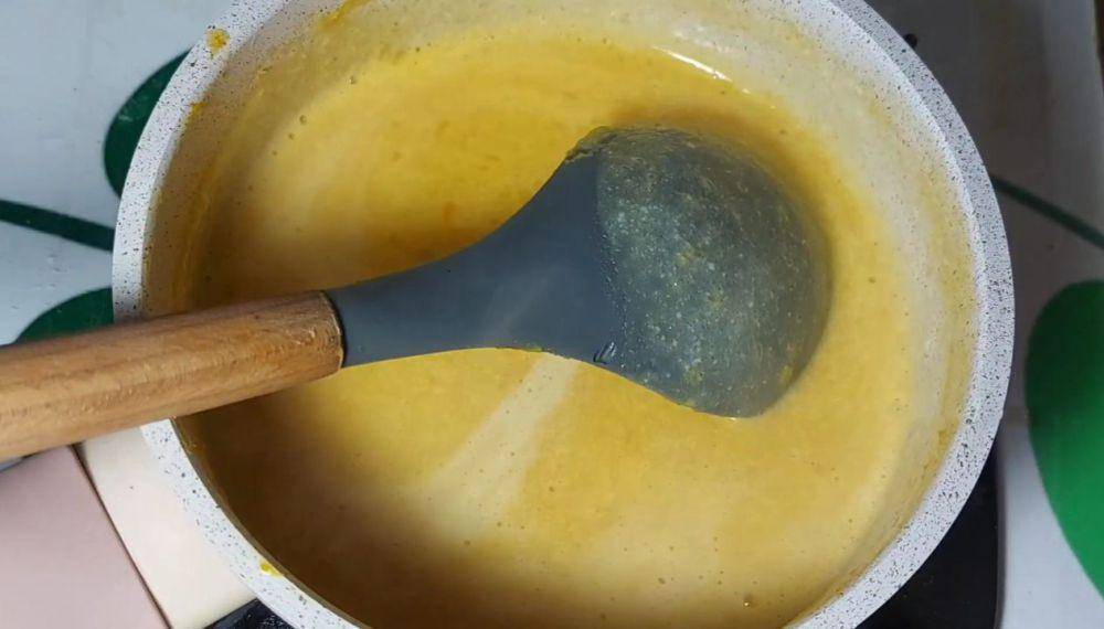 ilustrasi memasak puding labu kuning (YouTube.com/Dapur Amma Hanun)