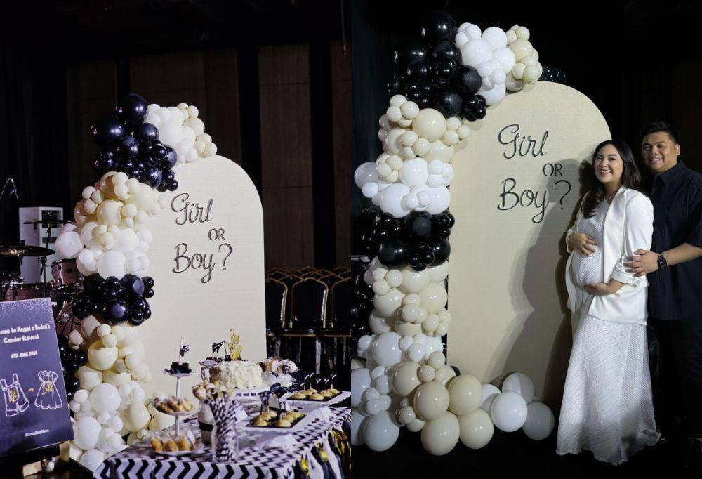 dekorasi gender reveal (instagram.com/angelicamanopo)