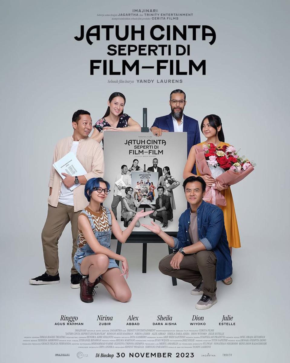 poster film Jatuh Cinta Seperti di Film-Film (dok. Imajinari/Jatuh Cinta Seperti di Film-Film)
