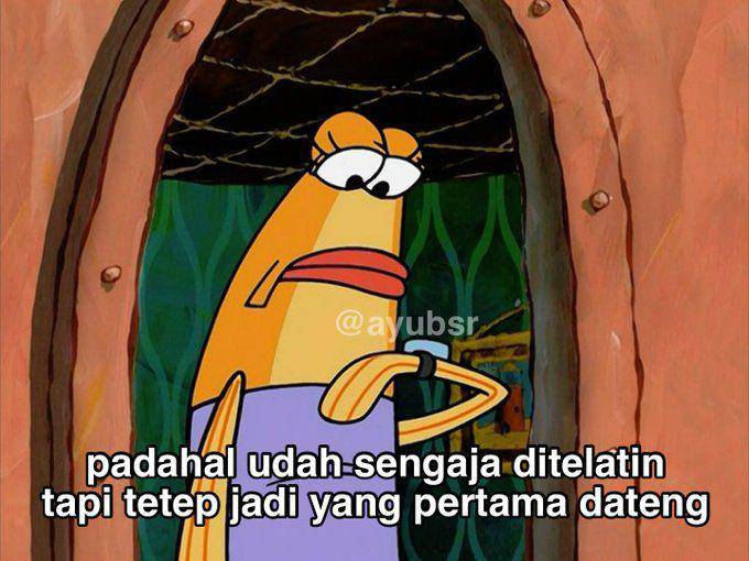 Meme SpongeBob (x.com/ayubsr)