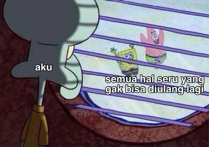 Meme SpongeBob (x.com/ayubsr)