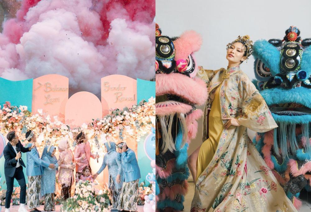 19 Dekorasi Gender Reveal Seleb Paling Menarik 2024, Ada Barongsai!