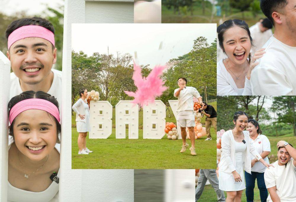 dekorasi gender reveal (instagram.com/gritteagathaa)