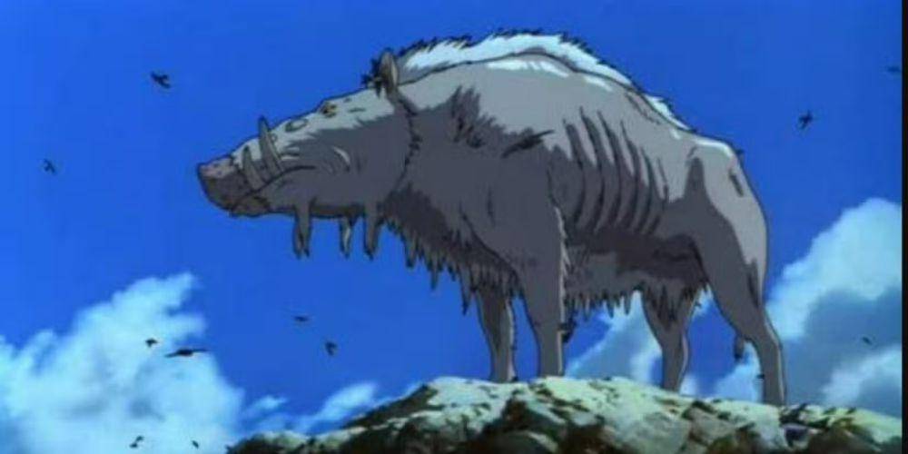 Okkoto karakter Princess Mononoke (dok. Studio Ghibli/Princess Mononoke)