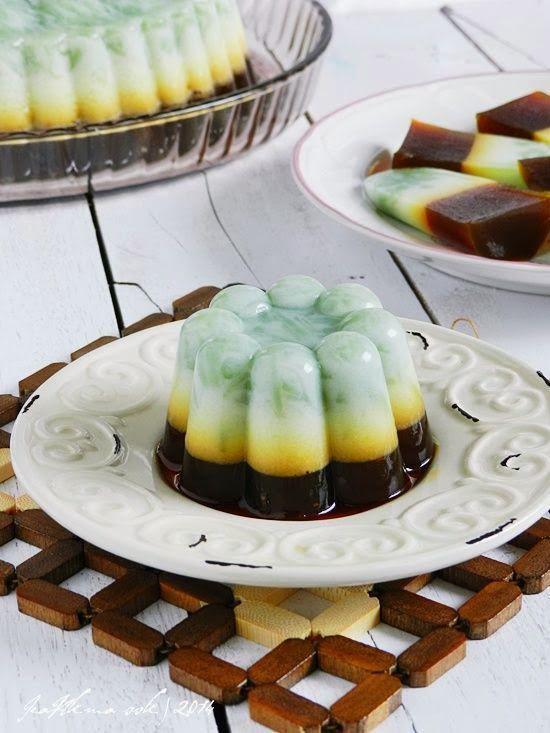 Resep Puding Cendol Gula Merah yang Manis dan Lembut