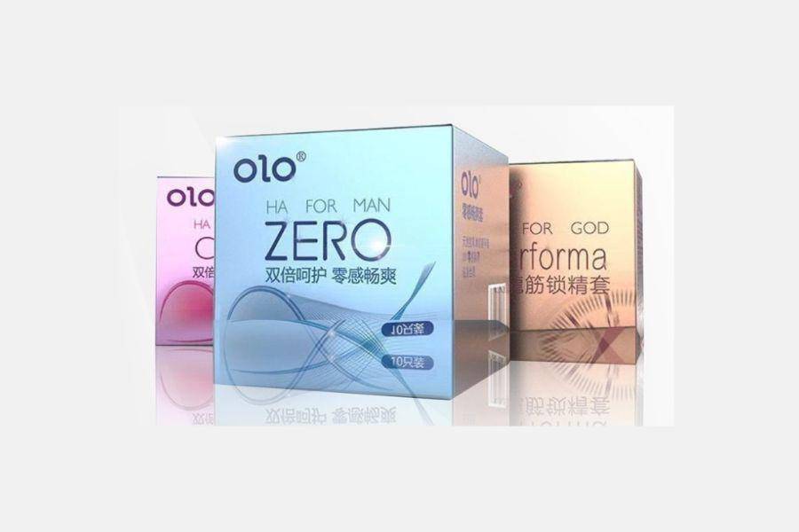 ilustrasi kondom OLO Zero Climax Performa (shopee.co.id/OLO Official Store)