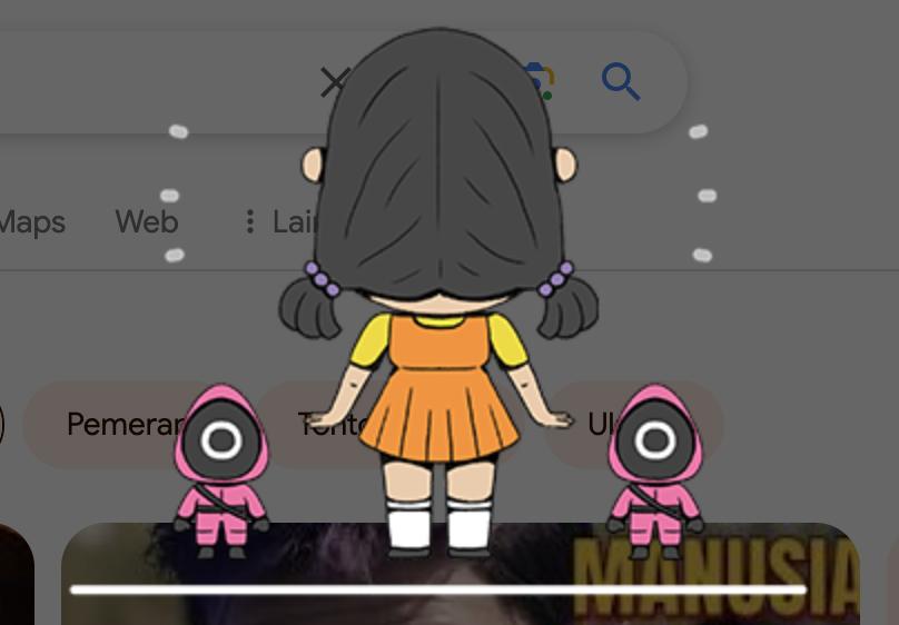 Cara Main Squid Game di Google, Serunya Bikin Jantung Berdebar!
