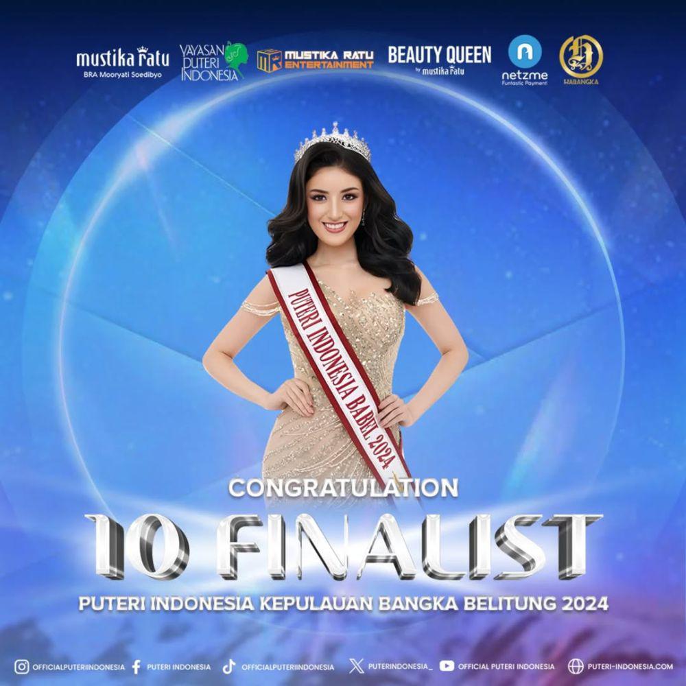 10 Potret Finalis Puteri Indonesia Bangka Belitung 2025, Menawan!