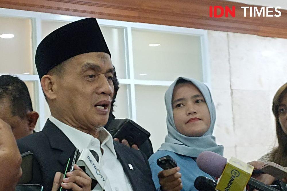 Wamenag RI Muhammad Syafi'i sebut Kemenag masih mengkaji supaya BIPH pelaksanaan haji 2025 bisa ditekan hingga Rp85 juta. (IDN Times/Amir Faisol)