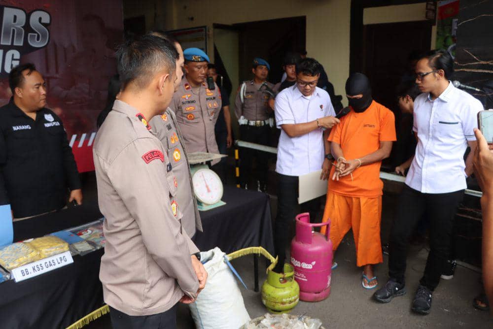 Distributor Gas Subsidi Nakal di Tulungagung Ditangkap Polisi
