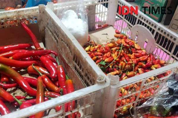 Harga Sembako Palembang Terkini: Cabai Rawit Merah Tembus Rp110 Ribu