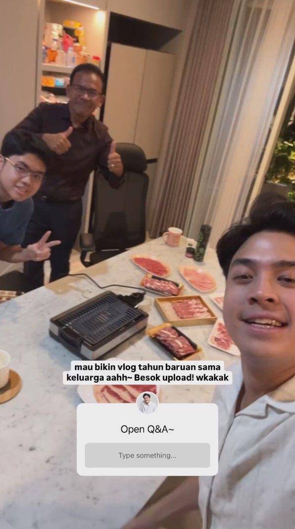 potret persiapan artis jelang tahun baru 2025 (instagram.com/jeromepolin)