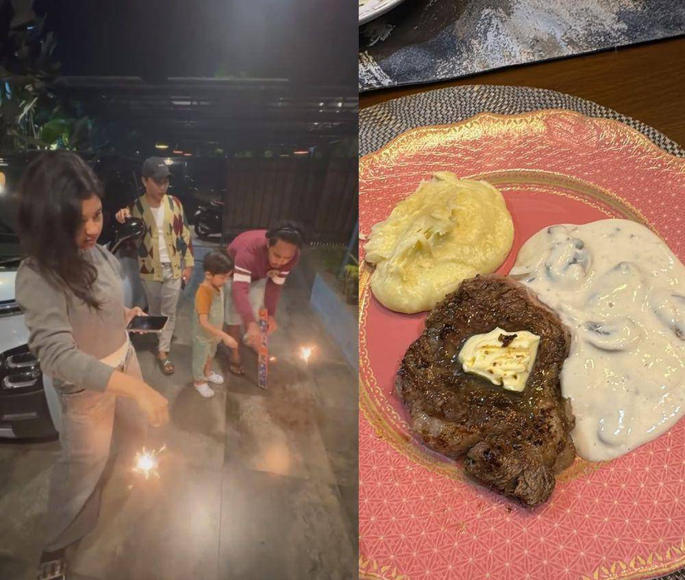 potret persiapan artis jelang tahun baru 2025 (instagram.com/syahnazs)