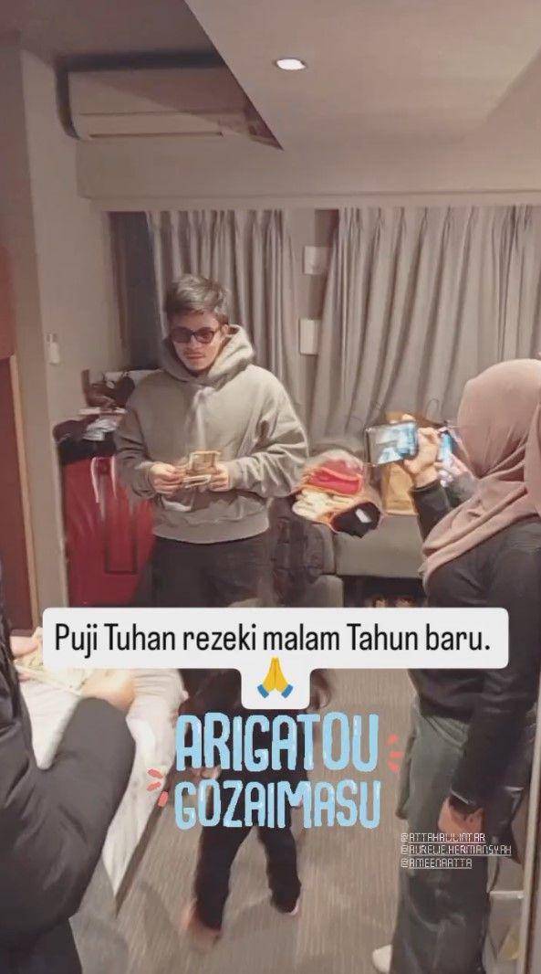 potret persiapan artis jelang tahun baru 2025 (instagram.com/attahalilintar)