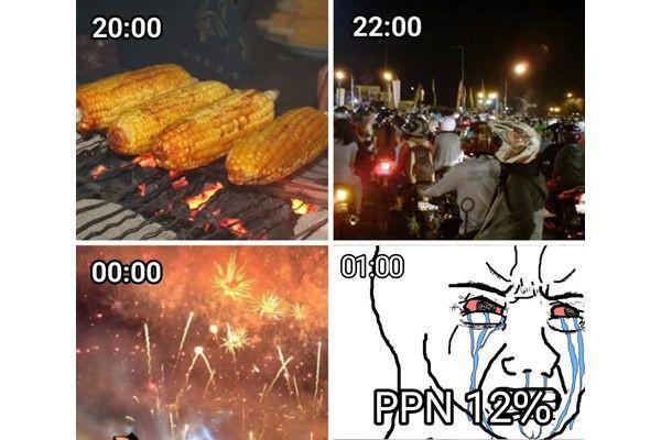 10 Meme Kocak Sambut Tahun Baru 2025, Ngakak Sampai Tahun Depan