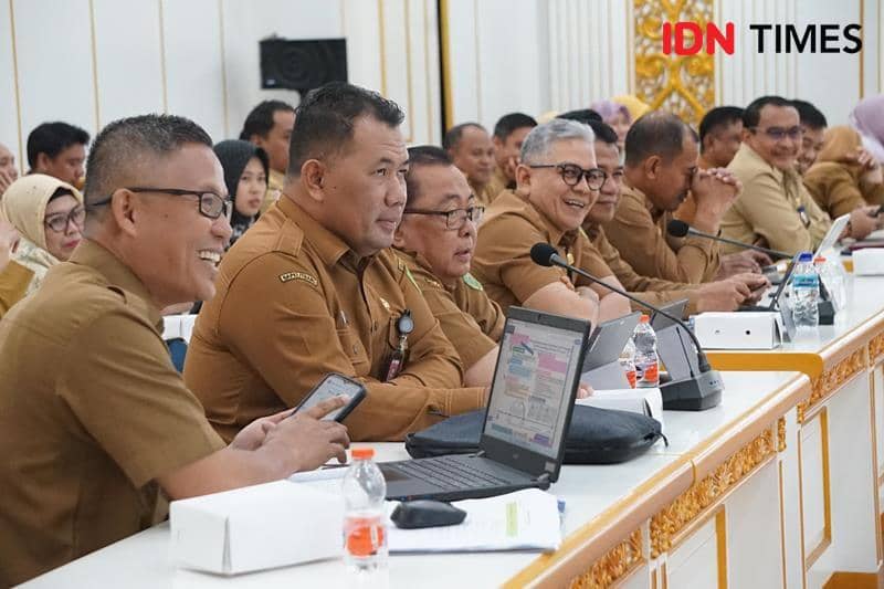 Rapat evaluasi akhir tahun 2024 pelaksanaan program kegiatan serta penentuan program prioritas daerah PPU (IDN Times/Ervan)