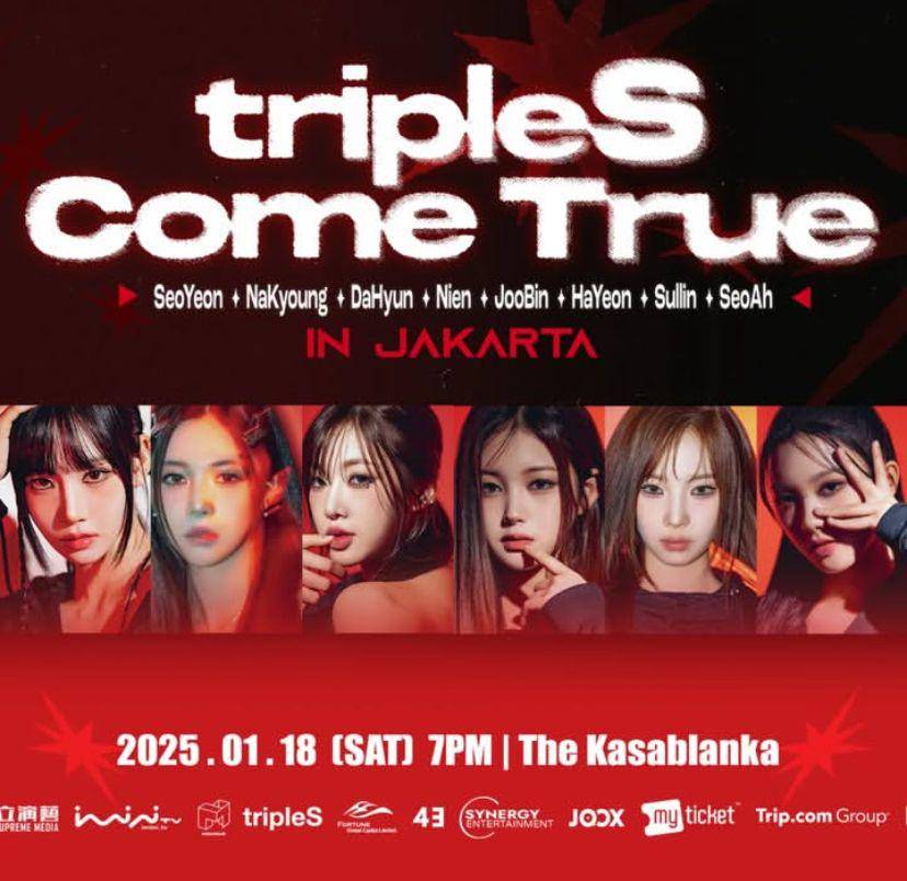 konser tripleS di Jakarta resmi dibatalkan (Instagram.com/myticket.indonesia)